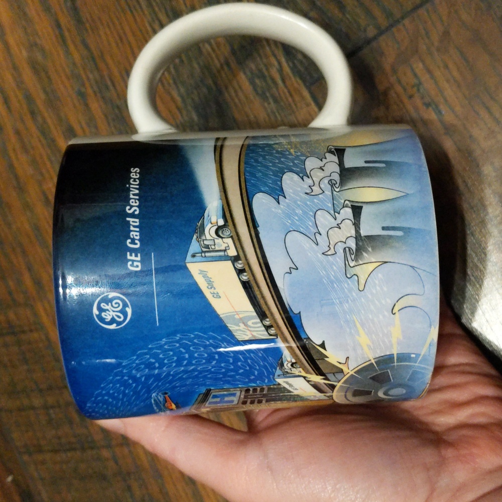Vintage GE coffee cup